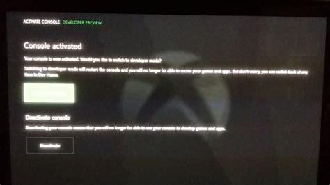 Image result for Xbox One Developer Mode