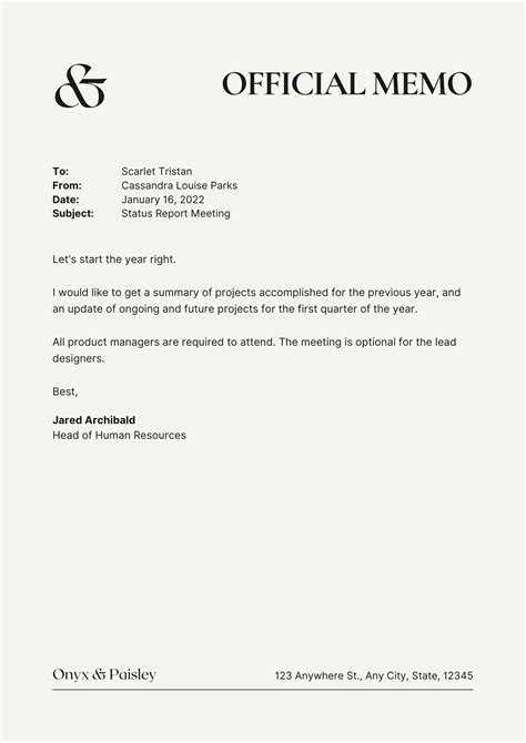 Image result for Basic Memo Format