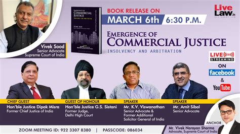 [Book Release] Emergence of Commercial Justice - Insolvency ...