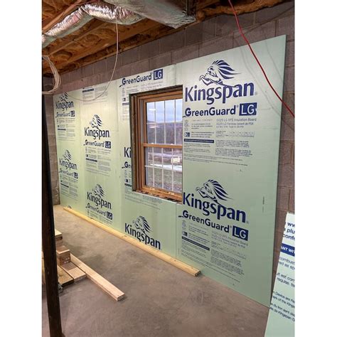 Kingspan Insulation R- 5 , 1-in x 4-ft x 8-ft Unfaced Foam Board ...