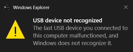 Unrecognized USB Drive 的图像结果