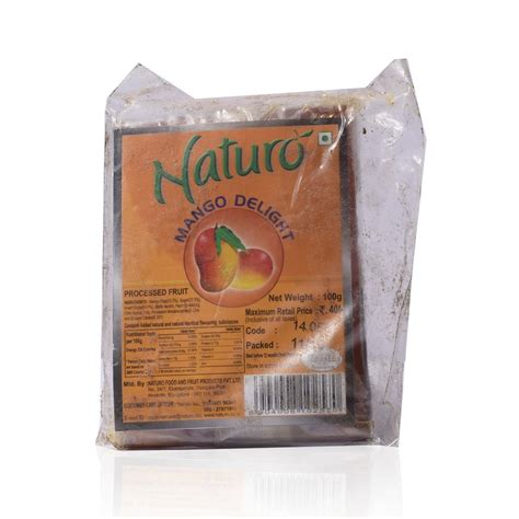 Naturo Snacks - Mango Delight, 100g Pack : Amazon.in: Grocery & Gourmet ...