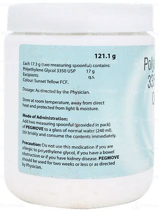 Pegmove 17 GM Powder 121.1 GM | Order Pegmove 17 GM Powder 121.1 GM ...
