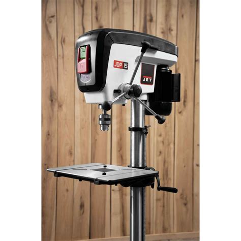 Jet, JDP-15F, 15" Floorstanding Drill Press, 3/4HP, 1PH, 115V - The ...