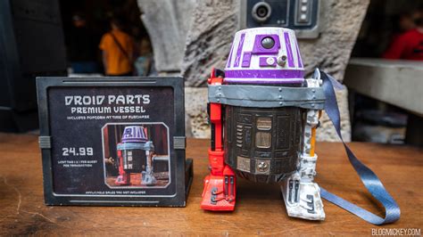 Droid Parts Popcorn Bucket Arrives at Galaxy's Edge in Disney's ...