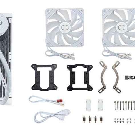 Buy COOLER MASTER MasterLiquid ML240 Core ARGB Liquid Cooler (White ...