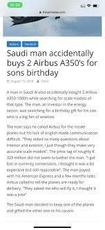 Satire Website "Thin Air Today's" Story On Saudi Man Accidentally ...