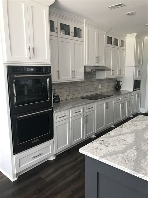 White Kitchen Cabinets With Black Appliances