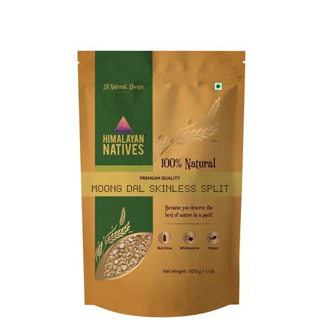 Himalayan Native Moong Dal Skinless Split | 500G – Origene