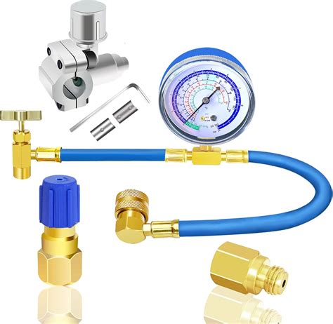 R134a Refrigerant Recharge Hose Kit with AC Retrofit Australia | Ubuy