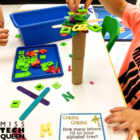 10 Easy Kindergarten STEM Ideas for Your Classroom - Miss Tech Queen