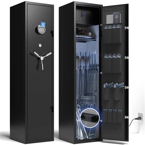 Buy XDeer RS100 5- Biometric Safe for Home s and Pistols, with Power ...