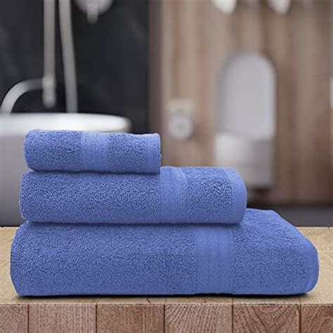 Sassoon Anatolia 3 Pc Towel Set in 500 GSM (Grape) 1 Bath Towel, 1 Hand ...