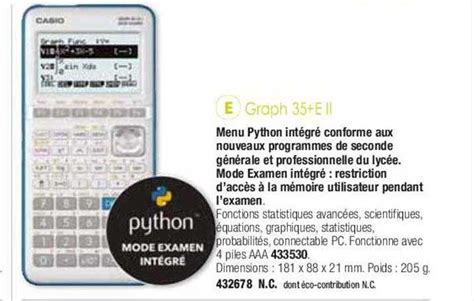 Image result for Casio Python 35 E II