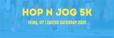 Hop and Jog 5K Fun Run, Ivins Unity Park, 4 April 2026 | AllEvents