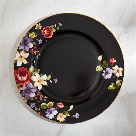 Buy Signature Series Bone China Printed Dinner Plate - 26cm from Home ...