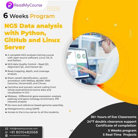 ReadMyCourse 6 Weeks Pogram "NGS Data Analysis Training with Python"