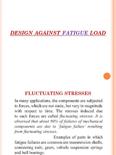 Designs Based On Fatigue Loading for Engine Components 的图像结果