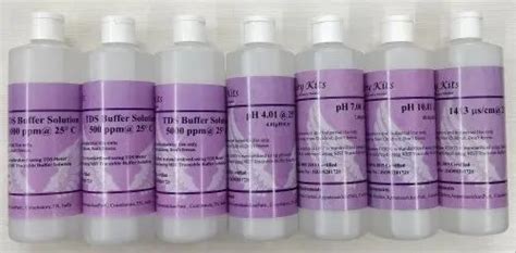 PH EC TDS Buffer Solutions - Buffer Solutions, pH 4.01 Accuray 0.01 ...