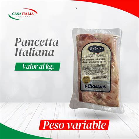 Panceta italiana – Casa Italia Gourmet, Tienda