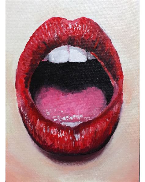 Painting Of Lips