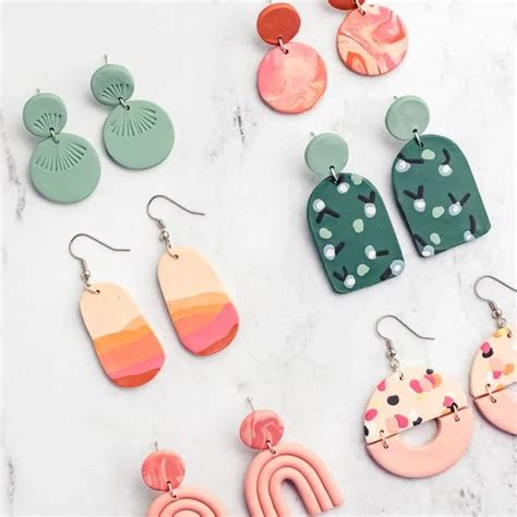25+ Cute Clay Earring Ideas To Make — Gathering Beauty