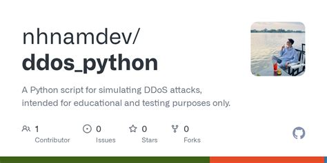 Python DDoS Script 的图像结果