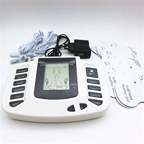 Generic Eu Plug : Jr-309A Digital Ems Tens Therapy Massager Machine ...