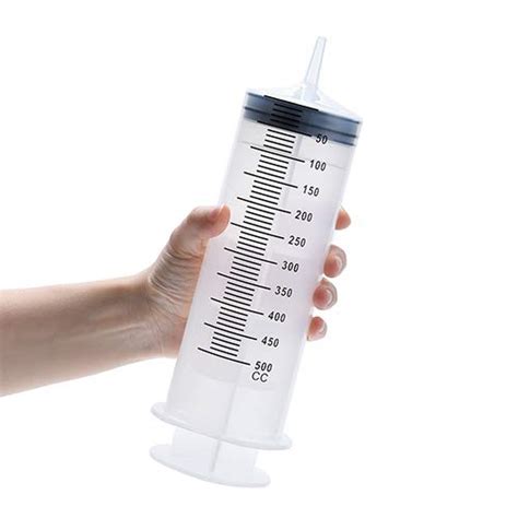 Buy 500ml Large Syringe with 27.6 Inch Tube, Sterile and Individual ...