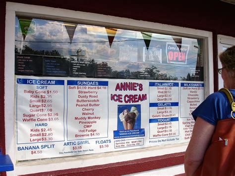 Annie’s Ice Cream, Jim Thorpe PA – Left at the Fork