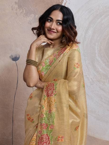 Cream Sarees - Buy Cream Sarees Online at Best Prices In India ...