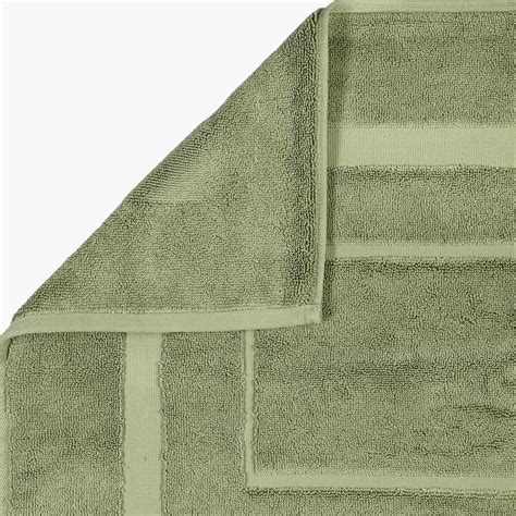 Buy Spaces Small Size Welhome Unwinders Sage Bath Mat- 51 Cm X 76 Cm ...