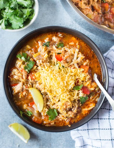 Crock Pot Low Carb Chicken Taco Soup at Troy Musselman blog