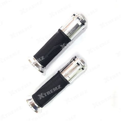 Xtremz Rizoma Grip For Universal Bikes - Silver Color