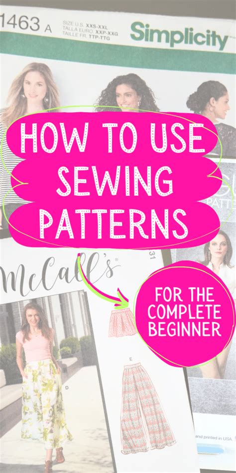 Image result for Learning Patterns Sewing