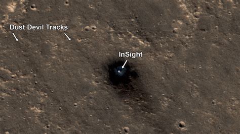 Dead on Mars: InSight lander reveals how dust devil moves on Red Planet ...