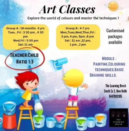 The Learning Brush-Art Classes in South Extension