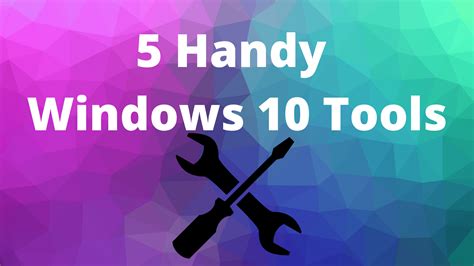 Image result for Windows Tools 10