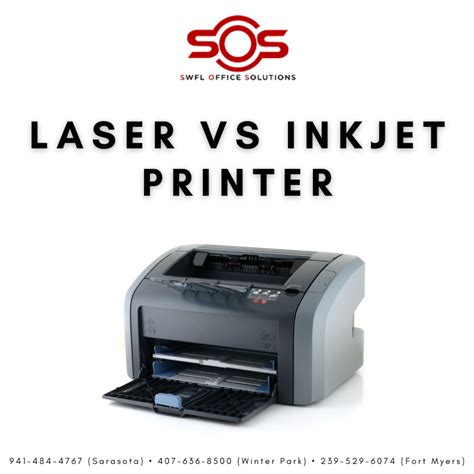 Laser vs. Inkjet Printer Sarasota | Laser Printer Near Naples