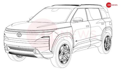 Tata Sierra EV Leaked In Patent Images, Will Rival Mahindra Thar ...