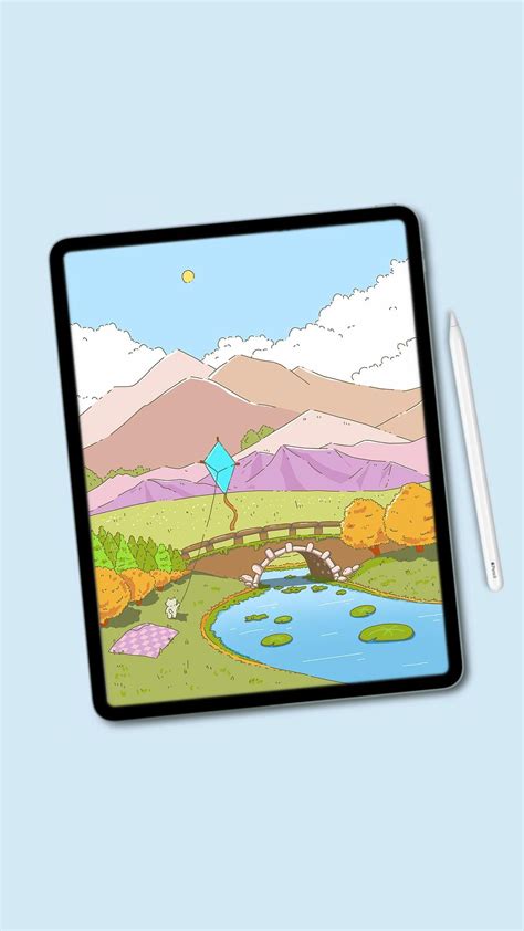 Image result for Procreate Landscape Tutorial