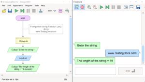 Flowgorithm String 的图像结果