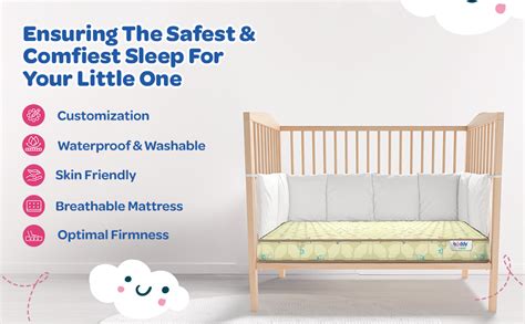 Centuary Mattresses Beddy Blossom,Natural Coir Mattress,Crib Mattress ...