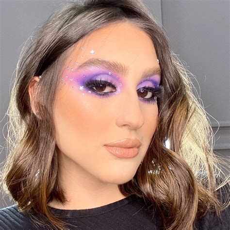 euphoria makeup purple