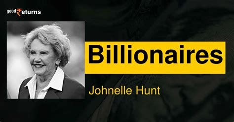 Johnelle Hunt: Johnelle Hunt Net Worth, Biography, Age, Spouse ...