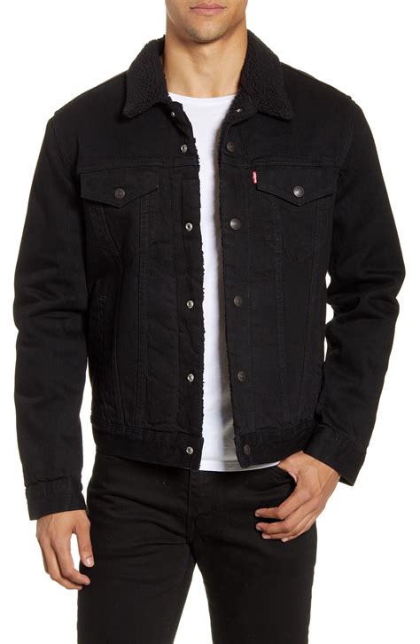 Levi's Fleece Type Iii Faux Shearling Lined Denim Trucker Jacket in ...