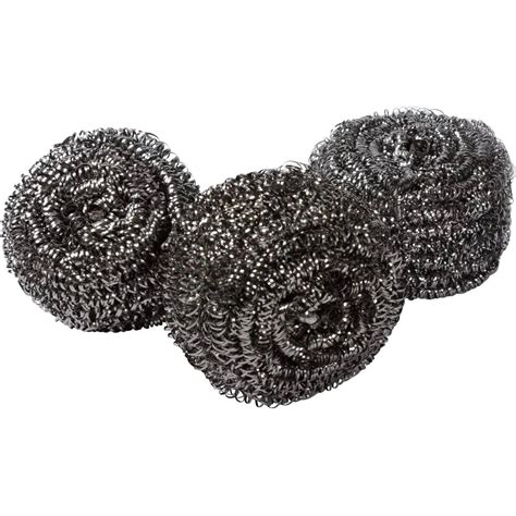 Swipes - Large Stainless Steel Scouring Pads, 12/Pk - 434PB