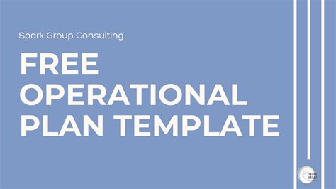 Sample Operational Plan Template 的图像结果