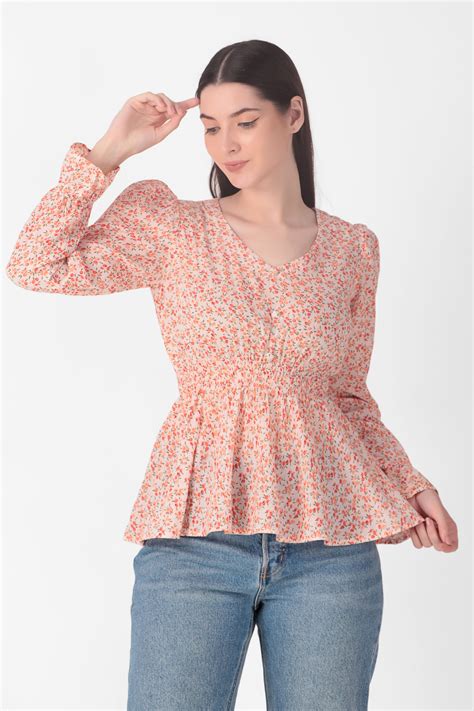 Bloom Orange Top – Interweave