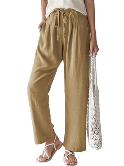 Chic Women's Comfort Collection Scooter Elastic Waist Pants - Walmart.com
